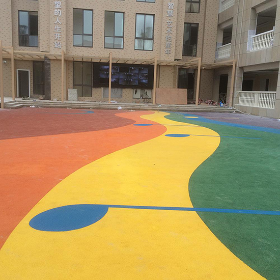 山东彩色路面施工厂家